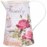 Džbán ROSE plechový 20x14x19cm – Hledejceny.cz