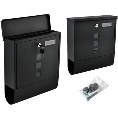 Dopisní schránka – černá – Zboží Mobilmania