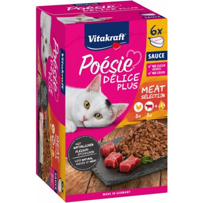 Vitakraft Poésie Délice Plus kuřecí+hovězí 510 g – Zboží Mobilmania