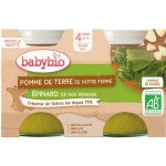 Babybio Brambory se špenátem 2 x 130 g – Zboží Dáma