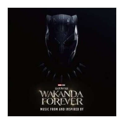 O.S.T. - Music From And Inspired By Black Panther - Wakanda Forever limited Edition black Ice LP
