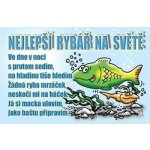 Průkaz Nejlepší rybář na světě – Hledejceny.cz