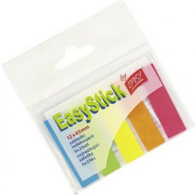 Concorde EasyStick Záložky plastikové neon – Hledejceny.cz