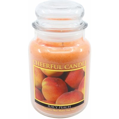 Cheerful Candle Juicy Peach 680 g