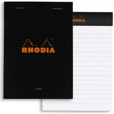 Rhodia Blok N°13 černý A6 linkovaný – Hledejceny.cz