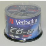 Verbatim CD-R 700MB 52x, printable, 50ks (43309) – Zboží Živě
