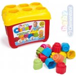 CLEMENTONI Clemmy baby Prostrkovací kyblík s 18 kostkami – Zboží Dáma