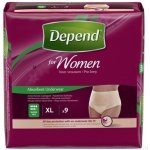 Depend Super natahovací kalhotky pro ženy vel. XL 9 ks – Hledejceny.cz