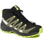 Salomon XA Pro V8 Mid CSWP K 472896 black/deep lichen dětské nepromokavé trekové boty – Zboží Mobilmania