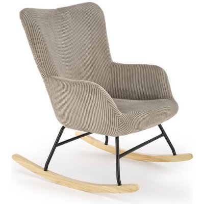 Halmar Houpací křeslo BELMIRO Šedá – Hledejceny.cz