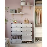 Artenat Regál Lamack, 173 cm, bílá – Hledejceny.cz