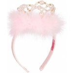 Souza! Čelenka do vlasů Alexandra s korunkou světle růžová – Sleviste.cz