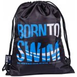 BornToSwim Swimbag černo/modrá – Zboží Mobilmania