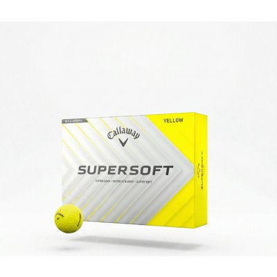 Callaway Supersoft žluté 12 ks – Sleviste.cz