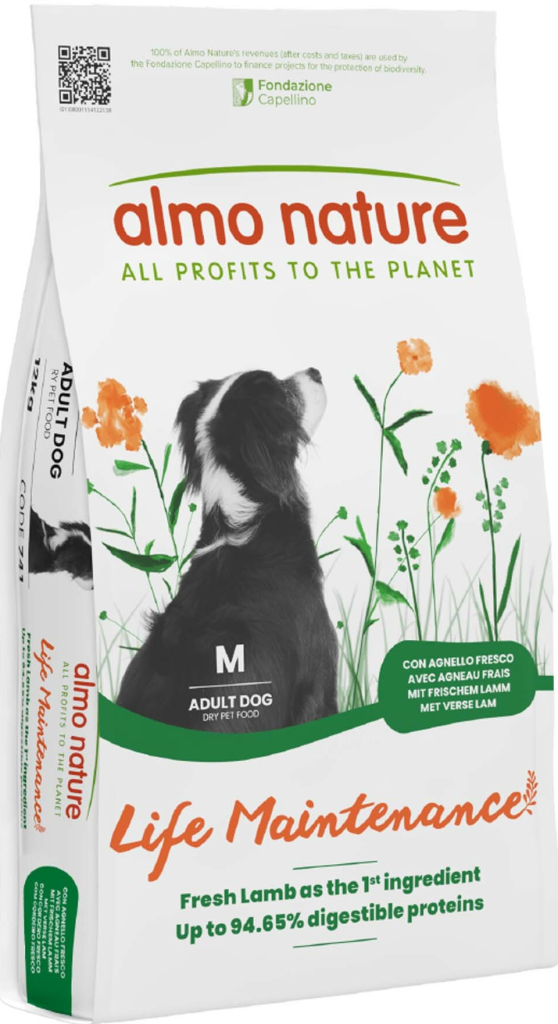 Almo Nature Holistic DRY DOG Medium Adult Lamb and Rice 12 kg