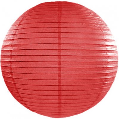 Lampion ČERVENÝ 25 cm – Hledejceny.cz