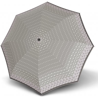 Doppler skládací deštník Fiber Havanna Pearl 722365PE šedá – Zboží Mobilmania