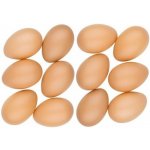 Vajíčka plastová bez šňůrky 6 cm 12 ks 9991 – Zboží Dáma