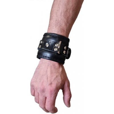 Mister B Essential Leather Lockable Wrist Restraints – Zboží Mobilmania