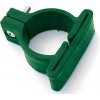 Příslušenství k plotu Plastová objímka pro kulatý sloupek / 48 mm vč.šroubu / barevná barva:: zelená