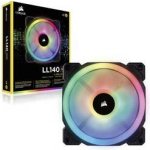 Corsair LL140 RGB 140mm Dual Light Loop RGB LED PWM Fan - Single Pack CO-9050073-WW – Hledejceny.cz