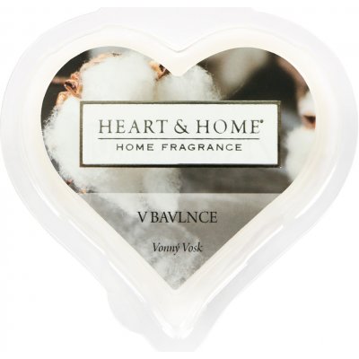 Heart & Home Vonný vosk srdce V bavlnce 26 g – Zboží Mobilmania