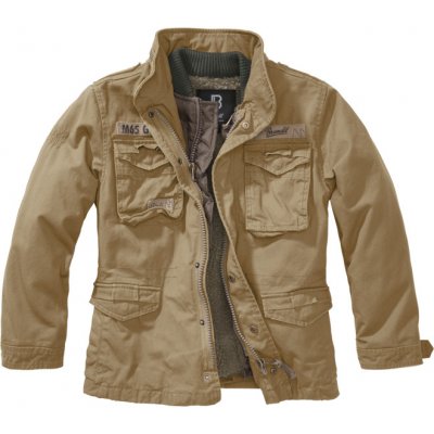 Brandit Bunda dětská Kids M65 Giant Jacket camel