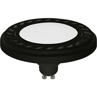 Nowodvorski LED žárovka GU10, ES111, 9W, 700lm, 3000K, teplá bílá, 120°, černá – Zboží Živě