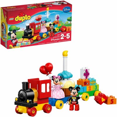 LEGO® DUPLO® 10597 Mickey a Minnie narozeninový vlak – Zbozi.Blesk.cz