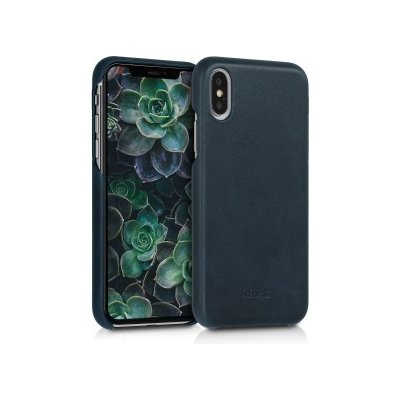 Pouzdro Kalibri Kožené Apple iPhone XS modré – Zbozi.Blesk.cz