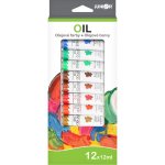 Barvy akrylové 12 ml x12 ks JUNIOR – Sleviste.cz