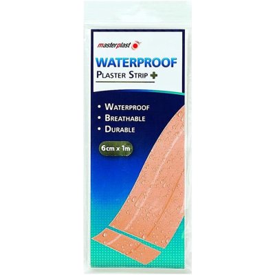 Masterplast Waterproof Plaster Strip náplast voděodolná 6 cm x 1 m – Zboží Mobilmania