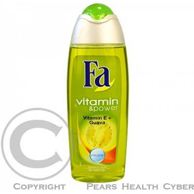 Fa Vitamin & Power Vitamin E & Guava Woman sprchový gel 250 ml – Zboží Mobilmania