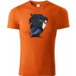 Naruto tričko Sasuke Vectorized oranžová – Hledejceny.cz