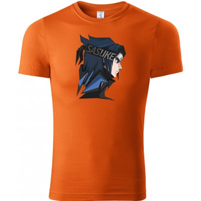 Naruto tričko Sasuke Vectorized oranžová – Hledejceny.cz