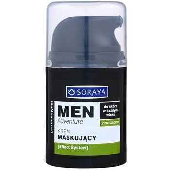 Soraya Men Adventure krém proti nedokonalostem a zčervenání pleti pro muže Effect System 50 ml