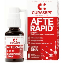 Curasept Afterapid+ ústní sprej na afty a drobná poranění dutiny ústní 15 ml