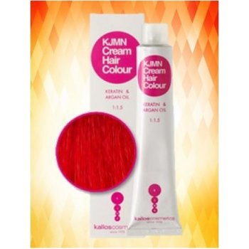 Kallos KJMN s keratinem a arganovým olejem 0.66 Red Cream Hair Colour 1:1.5 100 ml