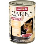 Carny Kitten Hovězí a drůbež 12 x 400 g – Hledejceny.cz