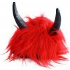 Karnevalový kostým Červená paruka s rohy RAPPA