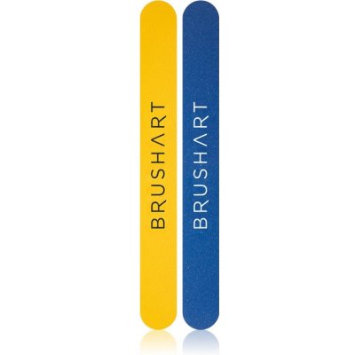 BrushArt Accessories Nail sada pilníků Yellow/Blue 2 ks – Zboží Mobilmania