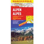 Alpy Alpen Alpes Alpi Alps 1:800 000 – Hledejceny.cz