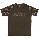 Fox Tričko Chest Print Black Camo – Zboží Mobilmania