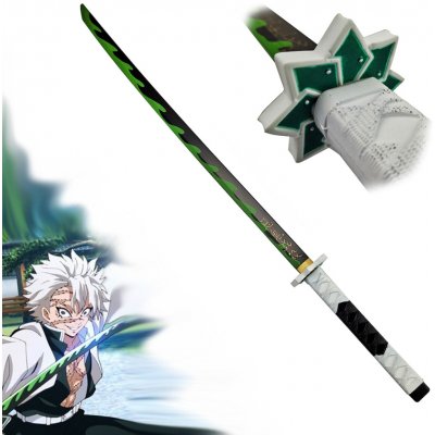 CHZ Měkčená Nichirin Katana SHINAZUGAWA SANEMI Demon Slayer – Zboží Mobilmania