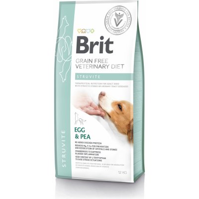 Brit Veterinary Diet Dog Grain Free Struvite 12 kg – Zboží Mobilmania