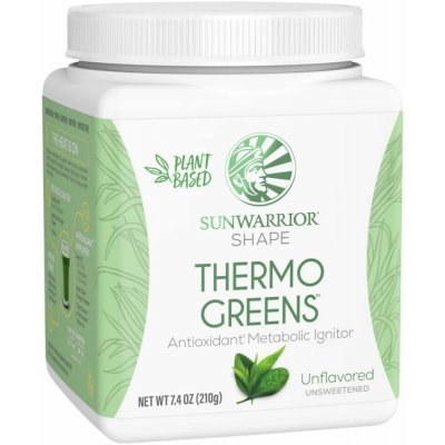 Sunwarrior Thermo Greens Podpora metabolismu Neochucené 210 g – Hledejceny.cz