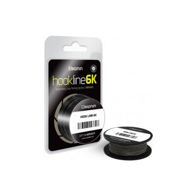 DELPHIN šňůra HOOKLINE 6k Gravel 20m 15lb – Sleviste.cz