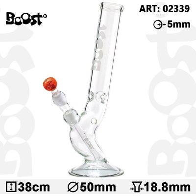 Boost Skleněný bong Bolt 38 cm 18,8 mm