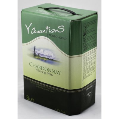 Yamantiev's Bag in Box Chardonnay bílé 2022 12% 3 l (karton)