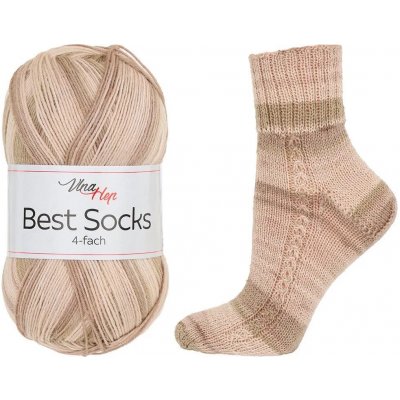 Best Socks - Vlna Hep - Ponožková příze 4 nitka Barva: 7412